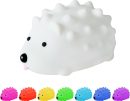 Hedgehog Night Light for Kids Baby Toddler Cute Touch Colors Lamp Rechargeable Nightlight Bedroom Room Decor Hedgehogs Lights