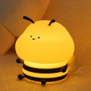 Animal Night Light for Kids 7 Colors Silicone Baby Nursery Night Light with Timer & 3 Levels Brightness Rechargeable Touch Light Cute Kids Bedside Lamp Kawaii Gifts for Boys and Girls (Warm)